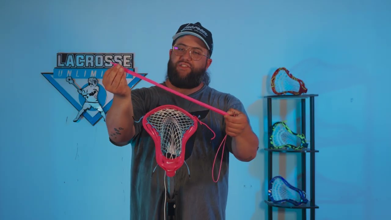 How To String Nike L4 PART 2 | Lacrosse Unlimited