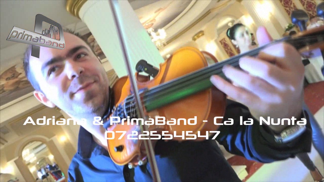 Formatie Nunta PrimaBand - Solista Adriana - Ca la nunta