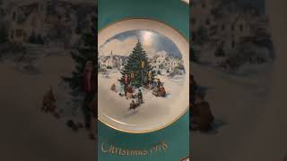 Avon Collectible Plate Christmas 1978 Trimming The Tree #shorts #zdvlogsus  #viral