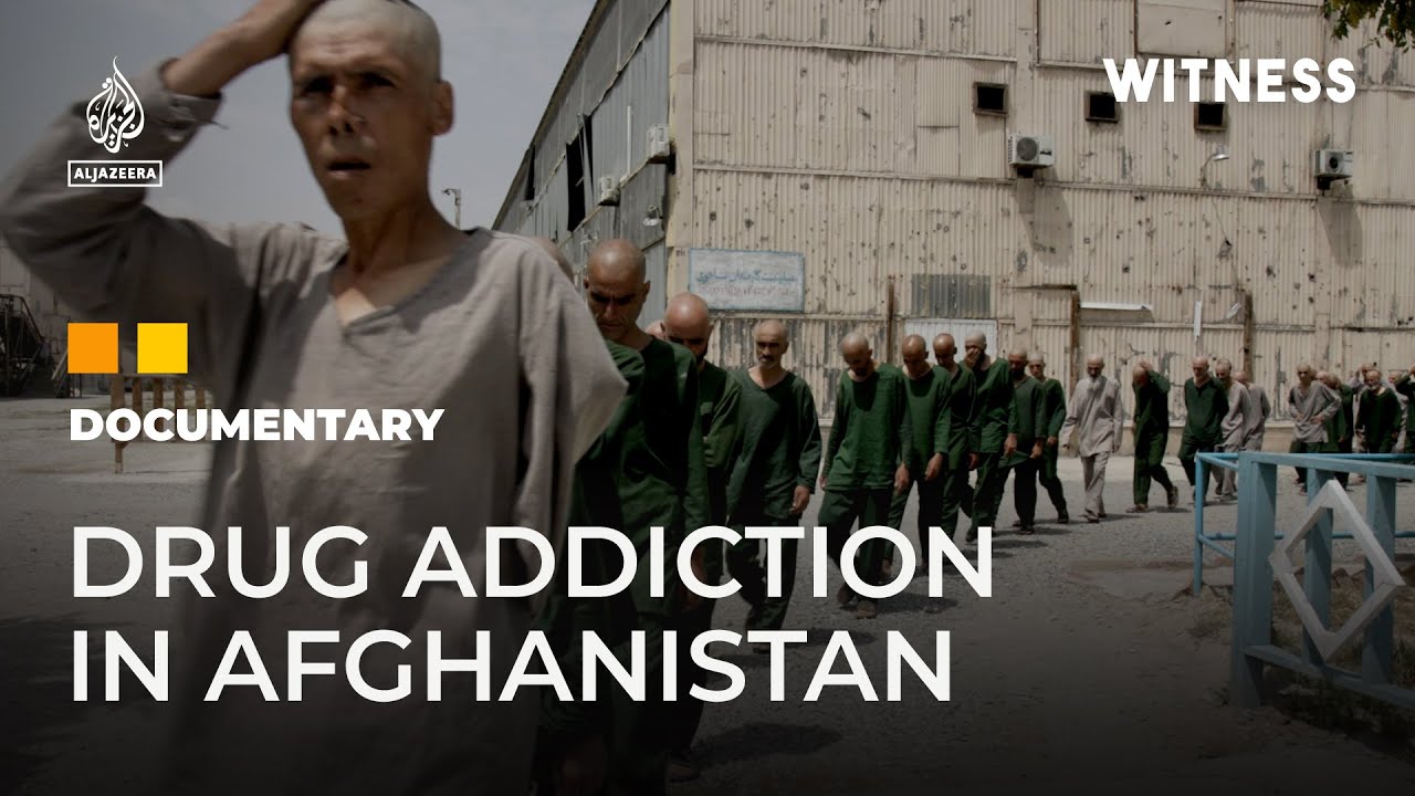 ⁣Inside one of Kabul’s largest drug rehabilitation centres