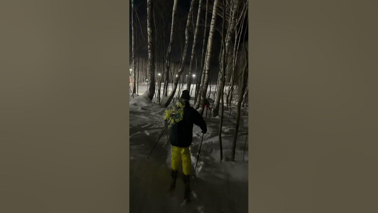Катаемся на твин тип горных лыжах. #mountainski #freestyle #twintip # ...