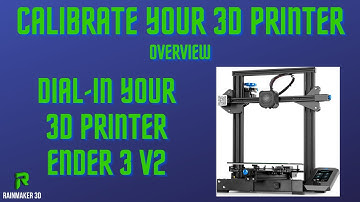 Calibrating Your 3D Printer Overview - Ender 3 V2