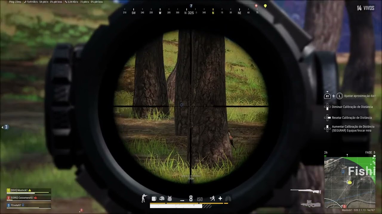 Final de jogo insano PUBG no console (ps5)