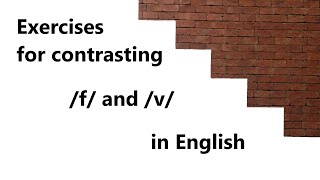 Information How to pronounce /f/ and /v/ in English #englishpronunciation #englishspeaking #englishaccent Guide