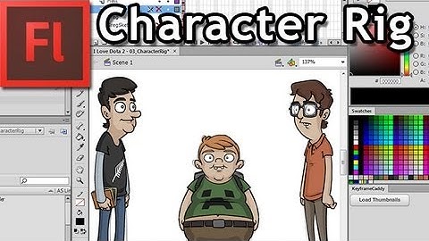 Rigging Characters ready to Animate in Flash