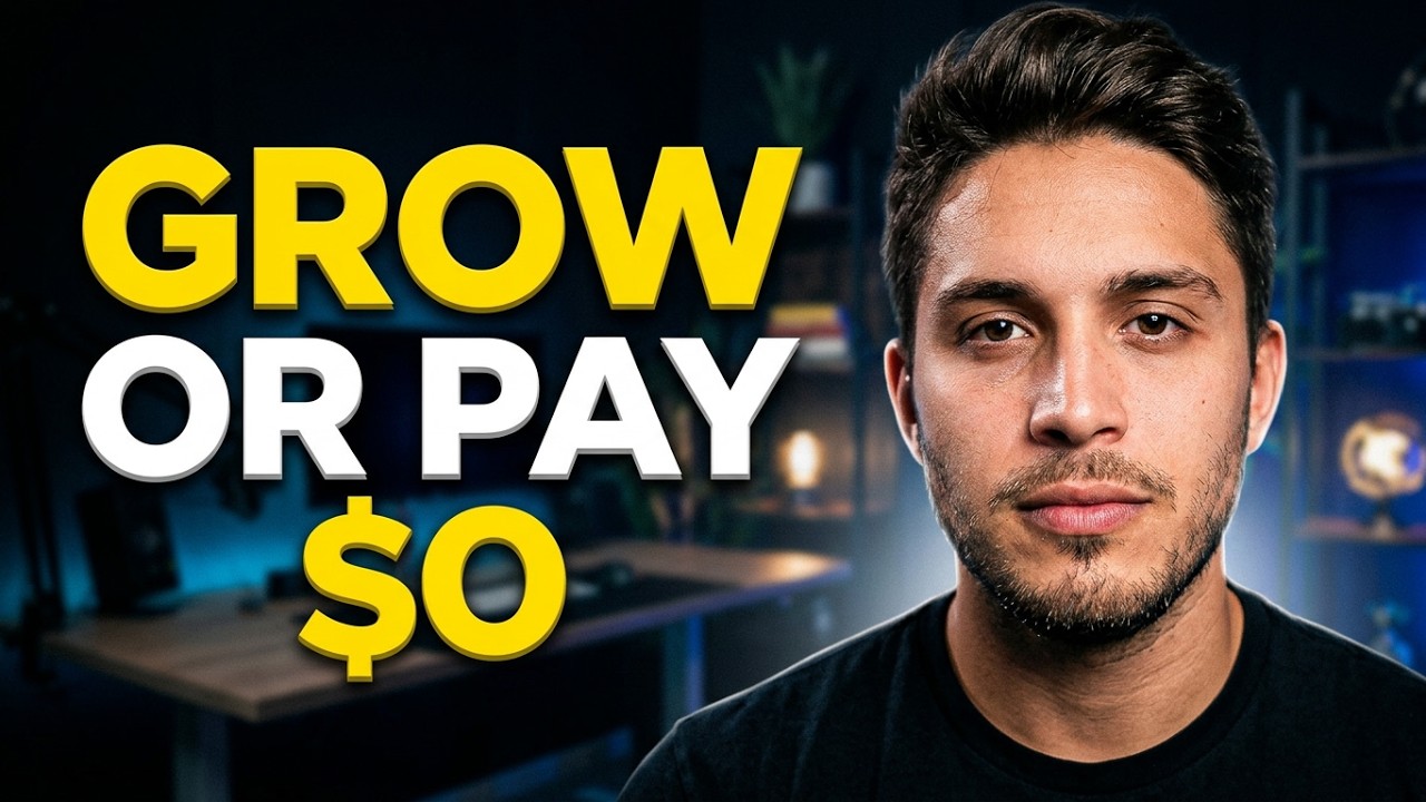 Grow or pay $0 - Short marketing video