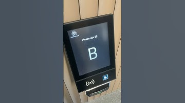 ThyssenKrupp AGILE Destination Despatch - Using Call Station (Regular) - #elevator #shorts