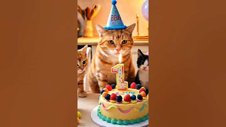 Mom Cat Picks Fresh Strawberries & EggsBakes Ginger Kitten's Birthday Cake+RescuesAdorable Animals