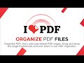 How to organize pdf files online  ilovepdf  online free