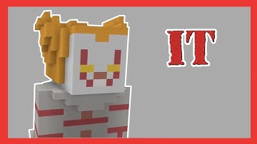 Minecraft | How to Build Pennywise from IT (2017)