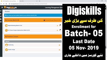 DigiSkills Training Program 2019 - How to Register & How to Enroll For Free Online Courses to Earn
