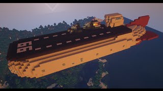 Airship Showcase: Silver Empire Escort Carrier for Movecraft
