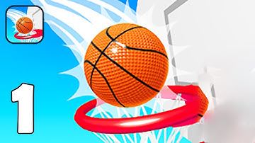 Bounce Dunk - Part 1 Bounce Dunk Basketball Game - Gameplay Walkthrough