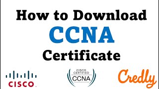 Get CCNA certificate after passing Exam in PDF format | Get Badge | Step by Step 🤓🤓🤓🤓
