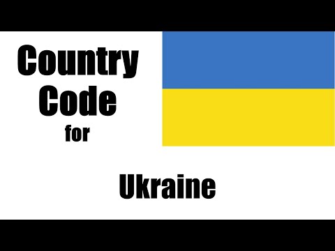 Video: How To Dial The Area Code In Ukraine
