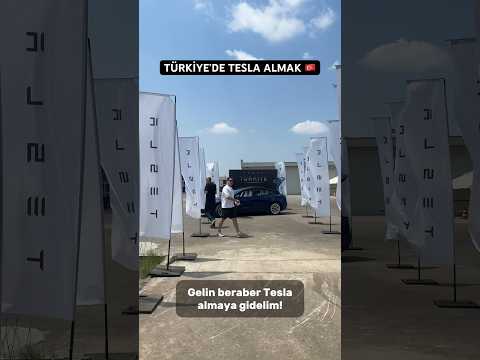 Türkiye’de Tesla Model Y teslim alıyoruz 🇹🇷