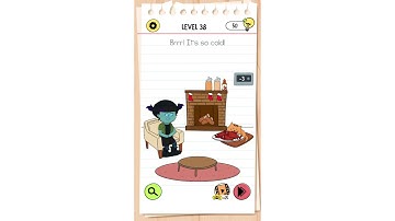 "Brrr its so cold" Brain Test 4 Level 38 Quick Guide