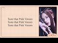 BLACKPINK Pink Venom Easy Lyrics 