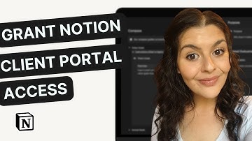 Notion Client Portal - Grant Access to Clients