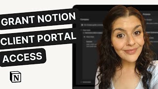 Notion Client Portal  Grant Access to Clients
