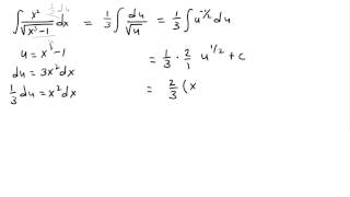 MTH130/MAT131 Integration by u-substitution