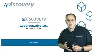 Cybersecurity 101   Webinar Recording