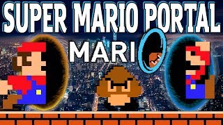 Mari0 | Super Mario Bros. Meets Portal! | Gameplay
