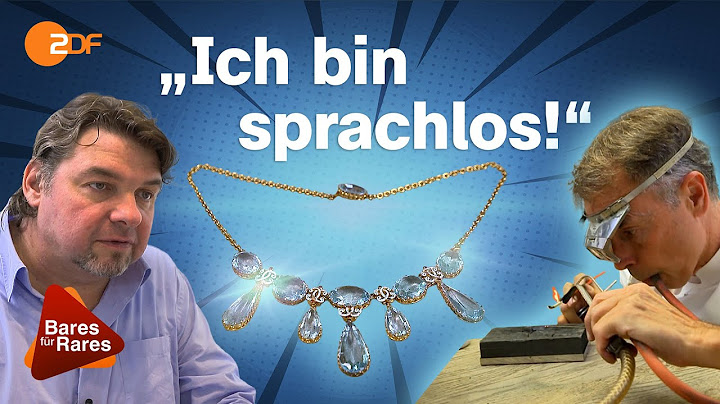 70 Karat beim Goldschmied: Daniels Aquamarin Collier geht’s an den Kragen | Bares für Rares