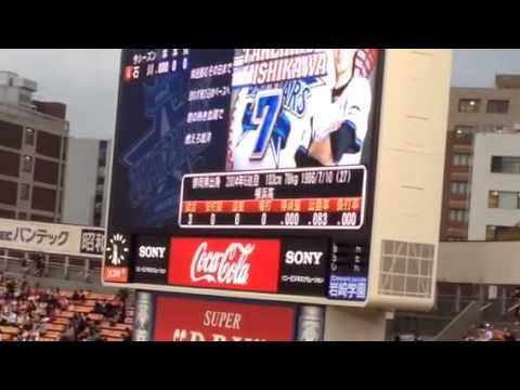 2014年4月2日横浜DeNA×巨人 試合前スタメン
