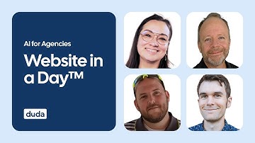 Duda AI for Agencies: Website in a Day™