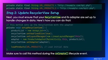 How to Dynamically Switch JSON Data Sources in Android RecyclerView with Volley