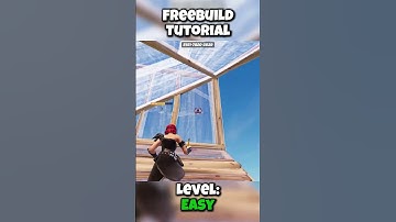 Freebuild Tutorial Level Easy #fortnite #easy #freebuild #retake #tutorial #learn #practice