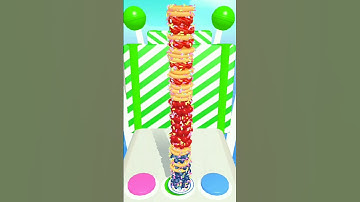 Pancake 🥞 Run -3D Max Level Gameplay Walkthrough Android-iOS Big Updated#shorts
