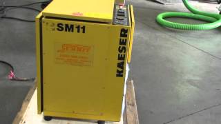 Kaeser Sigma SM-11 Rotary Screw Air Compressor 10 hp 230V 3 Phase