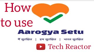 How to use Aarogya Setu App | Tech Reactor | 🔥🔥🔥 screenshot 3