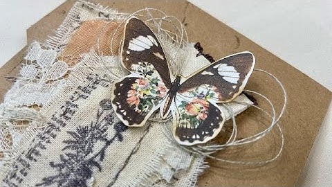 Junk Journal Pocket- Altering an Envelope-Step by Step Tutorial for beginners #junkjournalideas