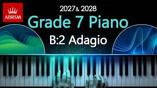ABRSM 2027 & 2028 - Grade 7 Piano Exam - B2 ~ Adagio ~ C. Schumann screenshot 3
