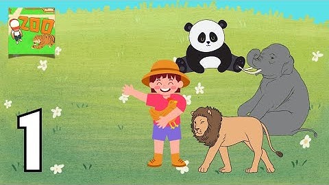 ZOO Island - Gameplay Walkthrough Part 1 - Building My Dream Zoo (IOS, Android)