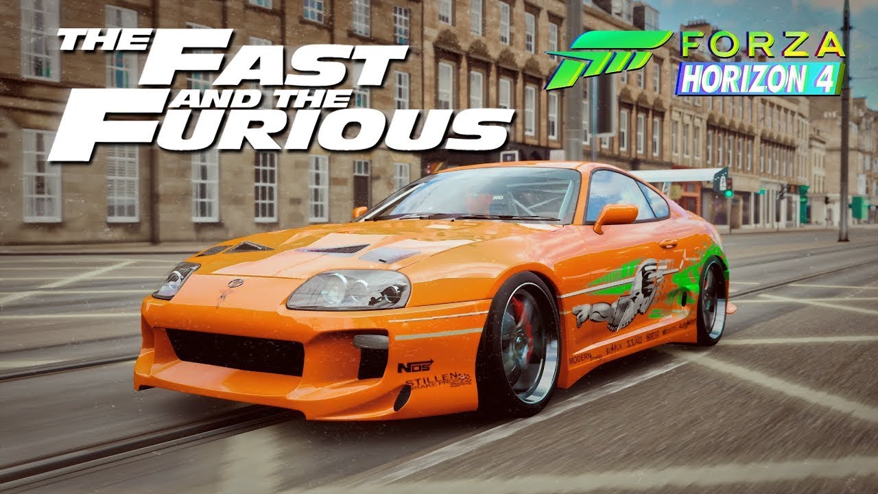 FH4 Toyota Supra Fast & Furious Customization - 1800HP Top Speed Build