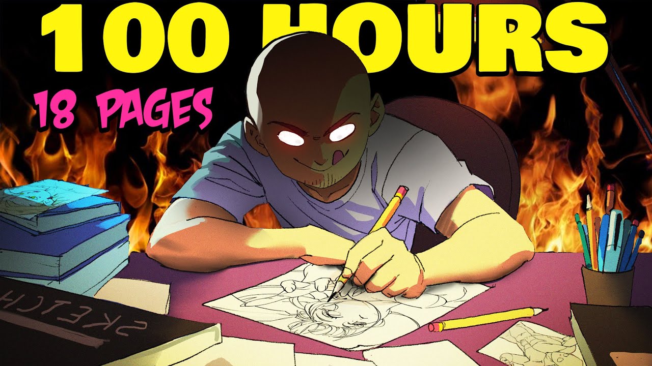 I DREW A MANGA IN A WEEK 🔥 with no experience | YTartschool - YouTube