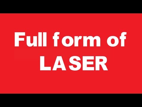 Full Form Of Laser
