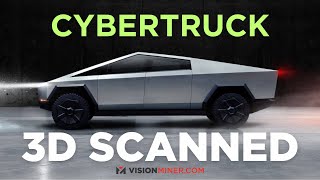 Cybertruck 3D Scan with the Freescan Combo from Shining3D! 2023 by Vision Miner 1,028 views 7 months ago 12 minutes, 33 seconds