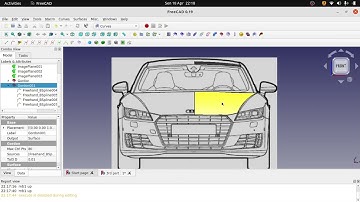 Audi TT MK3 - Freecad Curve Workbench Part 3