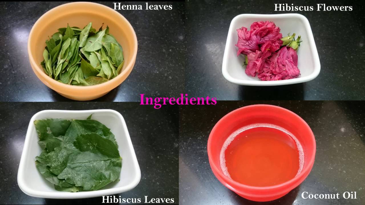 Hibiscus and Green Tea Leaves Hair Pack DIY