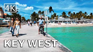 [4K]  Key West Florida  Duval Street Walking Tour