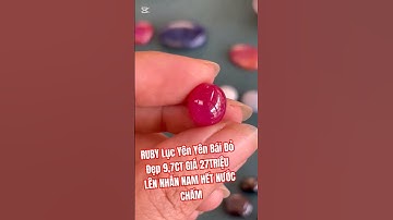 RUBY Lục Yên Yên Bái Đỏ Đẹp Lên Nhẫn Nam Hết nước Chấm #trieugold0854589999 #zalo0947502999 #ruby