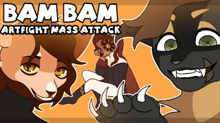 BAM BAM! MEME | ARTFIGHT 2025 MASS ATTACK