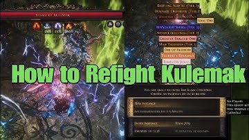 Path of Exile 2 How to Refight Kulemak Instantly Free Boss Cheap Invite Phat Loot Abyss Vessel of