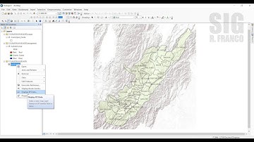 Tutorial ARCGIS Cap.8-13 Tablas: Convertir tabla de coordenadas excel a dbf y shapefile