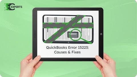 How to Fix QuickBooks Error 15223 - Payroll Update Failed